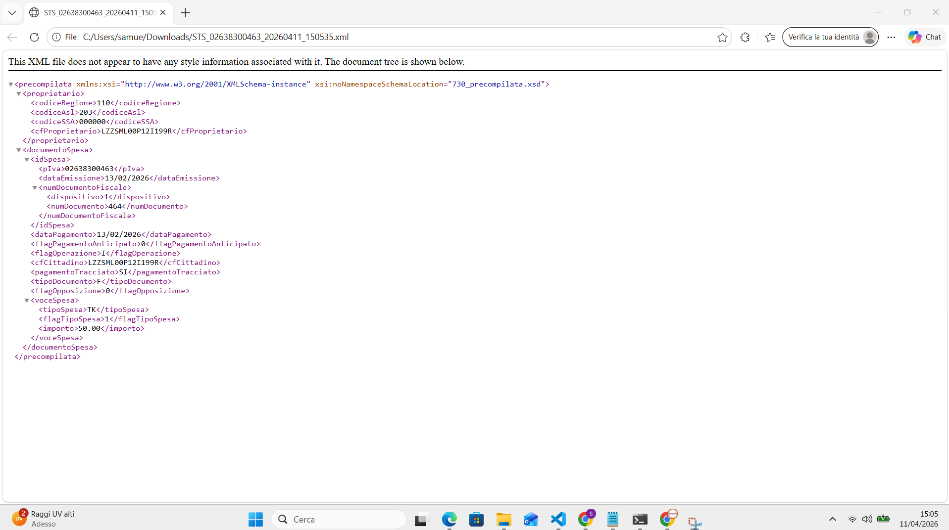 Export XML Sistema TS